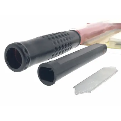 Benson Wallpaper Scraper 100 mm Including 5 Blades Red 2