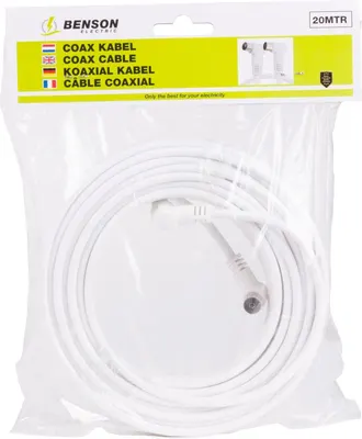 Bellson Coax Kabel 20 m 2