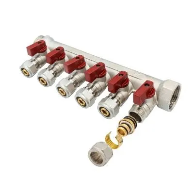 Belrad Collecteur 6 Lignes Bleu 4/4mf 3