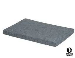 Coussin de Banc Déperlant Gris 67x40x3cm