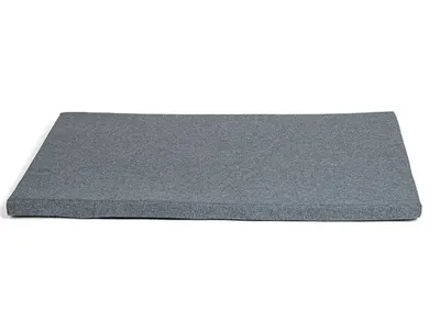 Coussin de Banc Hydrofuge Gris 97x62x3cm