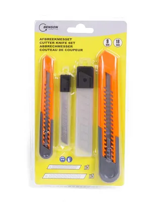Benson Snap-Off Knife Set 4 Pieces 3