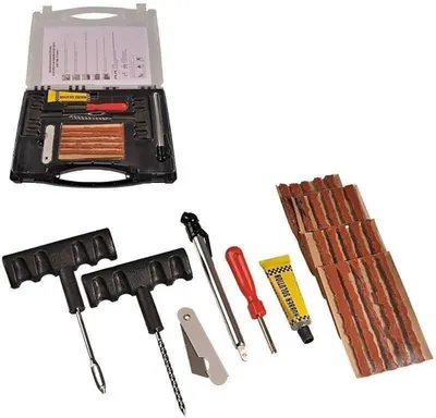 Benson Kit de Réparation de Pneus de Voiture 27 Pièces 4