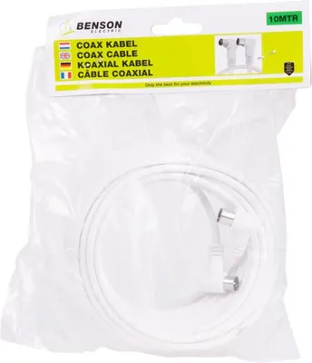 Benson Coax Kabel 10 m 5