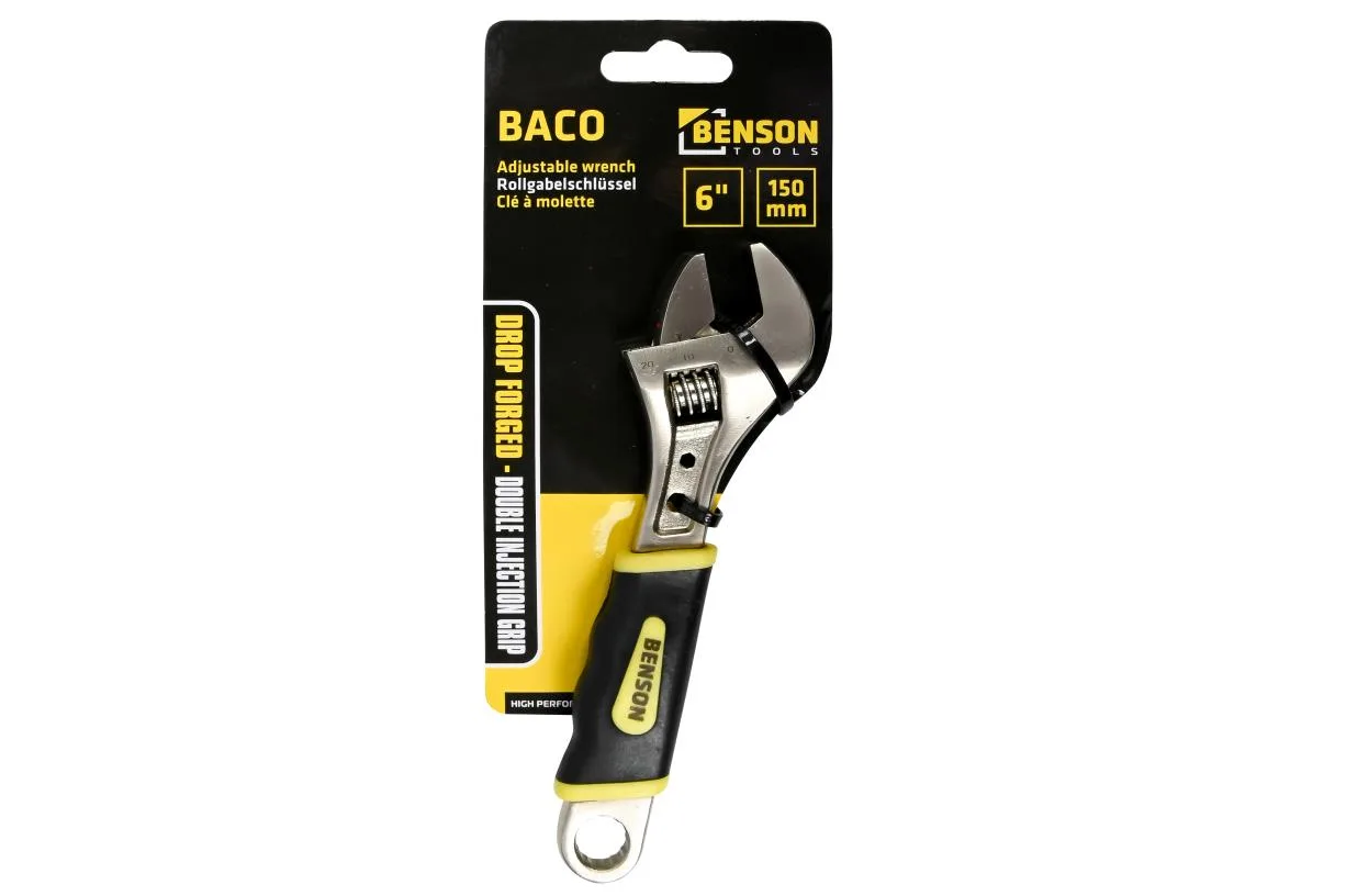 Benson Engelse Sleutel Soft Grip 6" 1