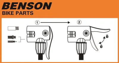 Benson Bicycle Pump 3
