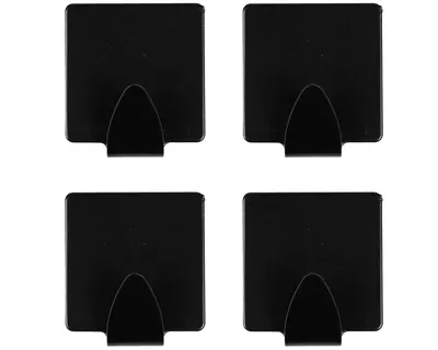Benson Handdoekhouder Zwart 4st 2