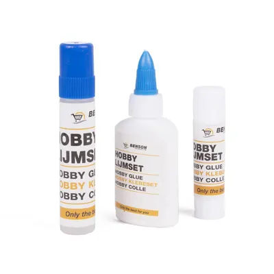 Benson Hobbylijmset 3dlg 1