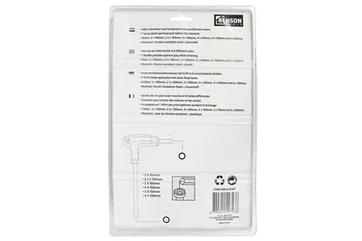 Benson Inbussleutel Set T-Model 6dlg 4
