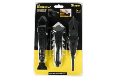 Benson Kit Gereedschap Schrapenset 8delig 1