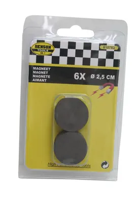 Benson Magneet 6x 2.5 cm 2