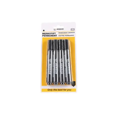 Benson Merkstift 6dlg Zwart Watervast 1