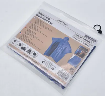 Benson Regenpocho Duurzaam Donkerblauw 4