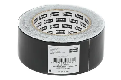 Benson Reparatietape 25mtr Space Zwart 1