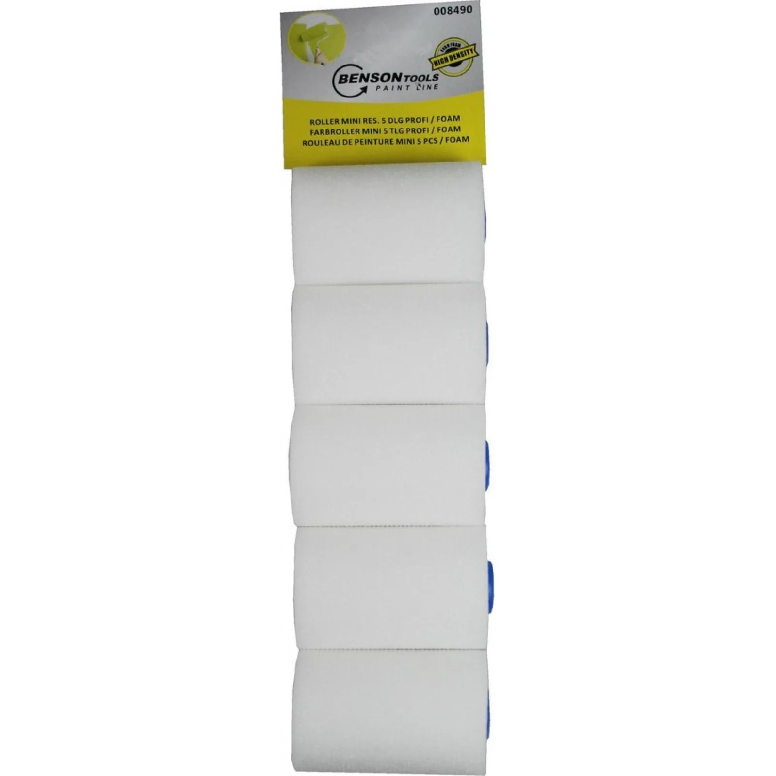 Benson Réserve Rouleau Mousse Mini 5,5 cm — 5 Pièces Droit (Profi) 1