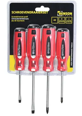 Benson Screwdriver Set 4dlg 3