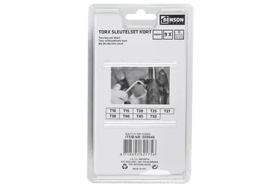 Benson Torx 9dlg 5