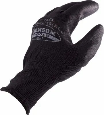 Gants de Travail Benson Noirs 3