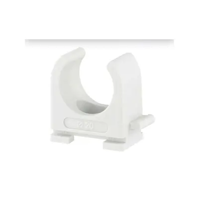 Beugel Wit Pvc Buis 16 mm