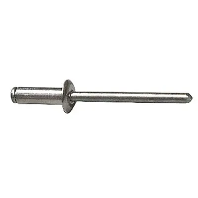 Blind Rivets 125, Alu, Flat 3x10mm