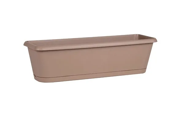 Bloembak 58x18x16 Taupe