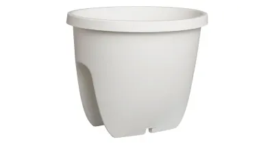 Bloembak Balkon Wit 30 cm 2
