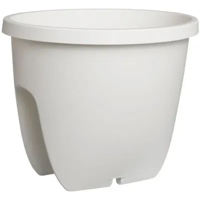 Bloembak Balkon Wit 30 cm 3