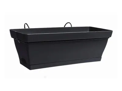 Bloembak Romeo met Onderschotel Clips 49,2 X 28,5 X 18 cm 11 1