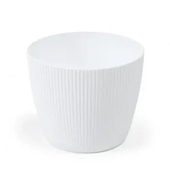 Bloempot D15.5 H13cm Jumper Wit 1