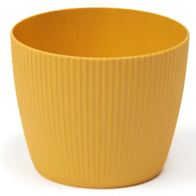 Flowerpot D25.5 H21cm Jumper Mustard