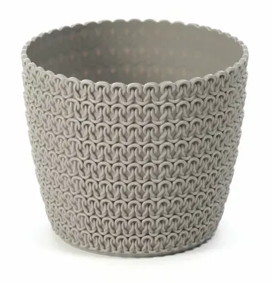 Bloempot Dia 19 H16cm Magnolia Jersey Taupe 1