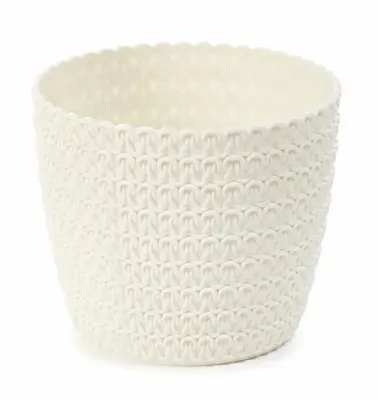 Bloempot Dia 19 H16cm Magnolia Jersey Wit 2
