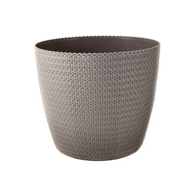Bloempot Dia 26 H22cm Magnolia Jersey Taupe 1