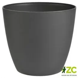 Bloempot Ella Mat 13 cm Antraciet 3