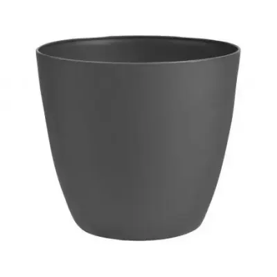 Bloempot Ella Mat 18 cm Antraciet 1