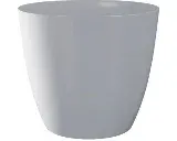 Bloempot Ella Mat 18 cm Taupe 6