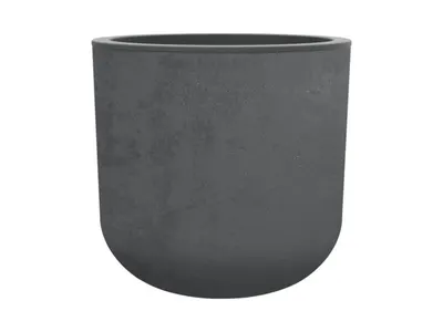 Pot de Fleur + Zone de Rétention D'eau 48,5x46,2 Anthracite