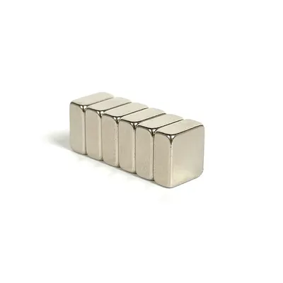 Block Magnets 10x10x5mm 6pcs 2