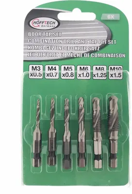 Drill Tap Set 6dlg 3