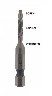 Drill Tap Set 6dlg 5