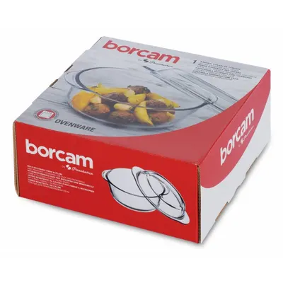 Borcam Oven Dish + Lid 3