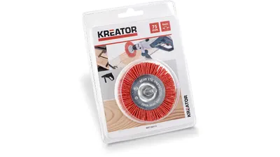 Borstel Rood 75 mm
