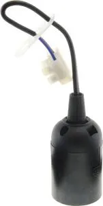 Construction Fitting E27 Black