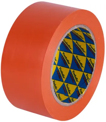 Bouwtape Oranje 50 mm X 33mtr 2