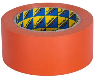 Bouwtape Oranje 50 mm X 33mtr 3