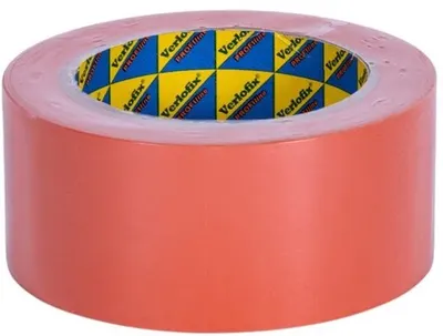 Bouwtape Oranje 50 mm X 33mtr 4