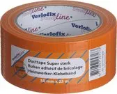Bouwtape Oranje 50 mm X 33mtr 5