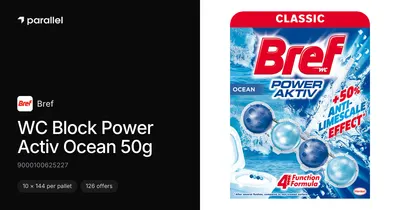 Bref Wc Blok Ocean 50 g