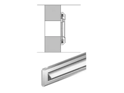 Letterbox Plate 810201050 White/blanc