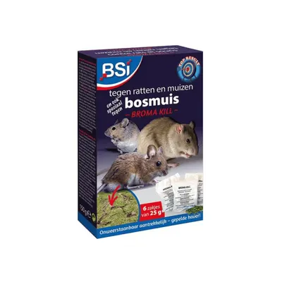 Bsi Broma Kill 6x25gr 150gr 2